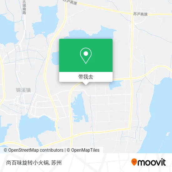 尚百味旋转小火锅地图