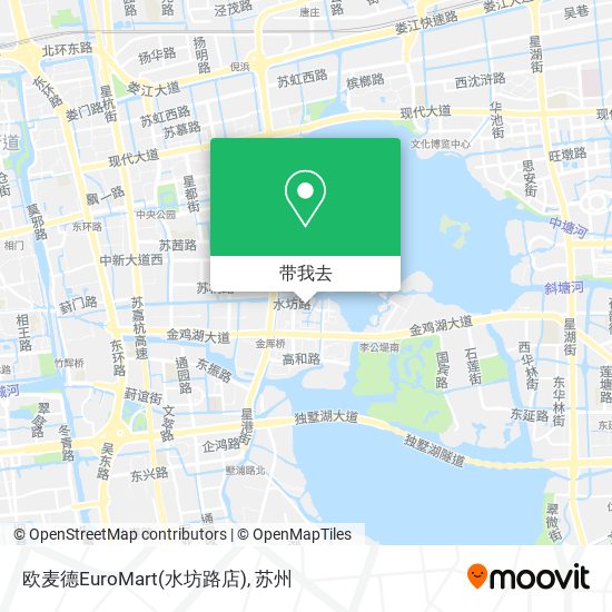 欧麦德EuroMart(水坊路店)地图