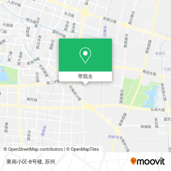 乘南小区-8号楼地图