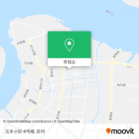 元丰小区-8号楼地图