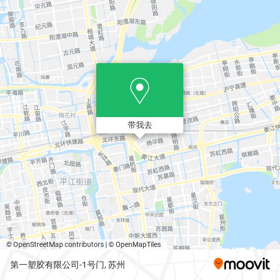 第一塑胶有限公司-1号门地图