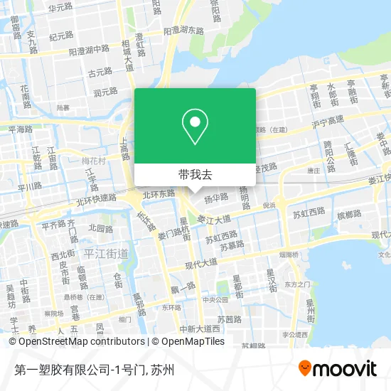 第一塑胶有限公司-1号门地图