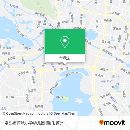 常熟市商城小学幼儿园-西门地图