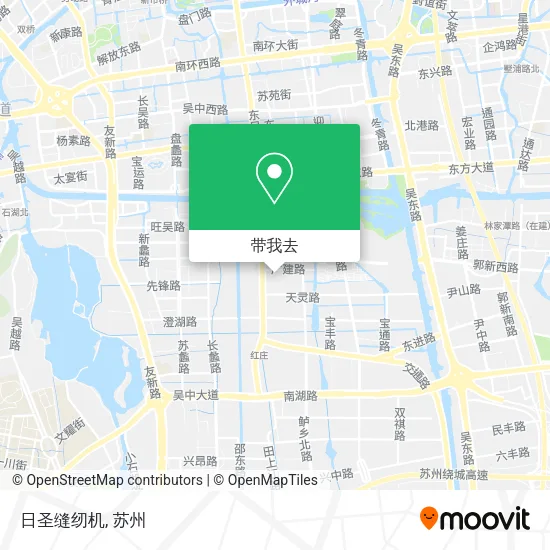 日圣缝纫机地图