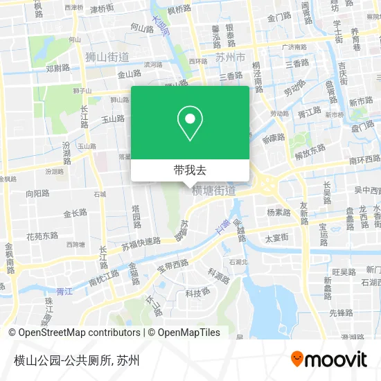 横山公园-公共厕所地图
