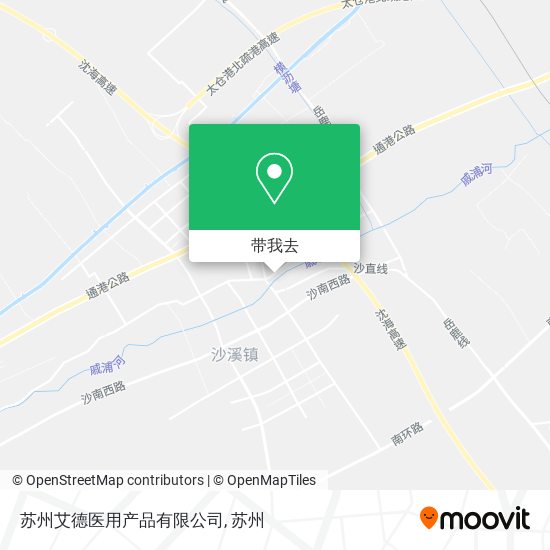 苏州艾德医用产品有限公司地图