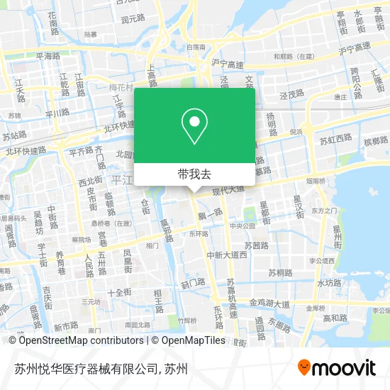 苏州悦华医疗器械有限公司地图