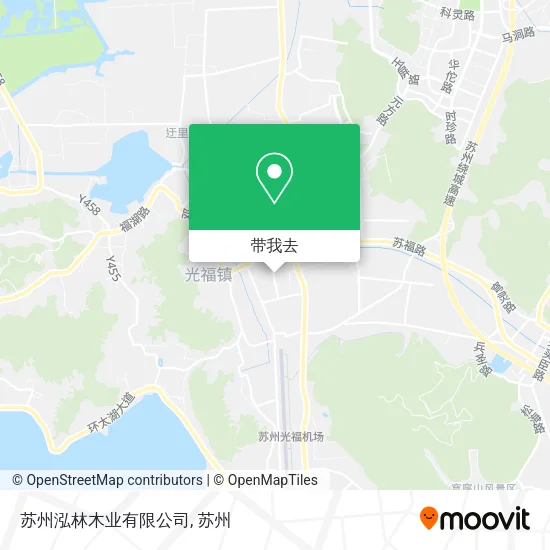 苏州泓林木业有限公司地图
