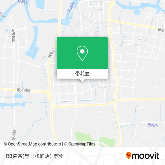 RB巡茶(昆山张浦店)地图