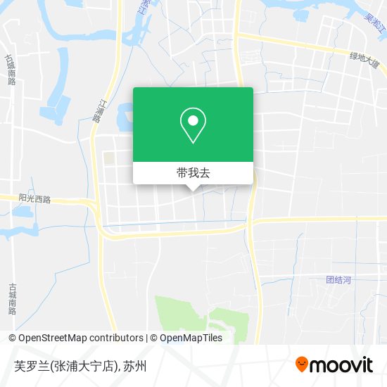 芙罗兰(张浦大宁店)地图