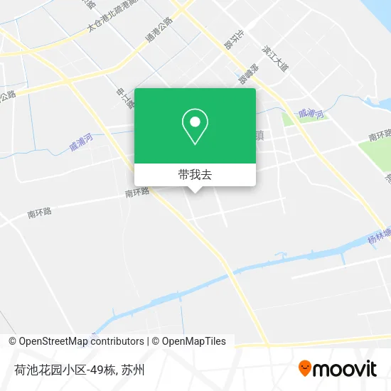 荷池花园小区-49栋地图
