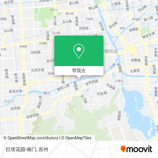 巨塔花园-南门地图