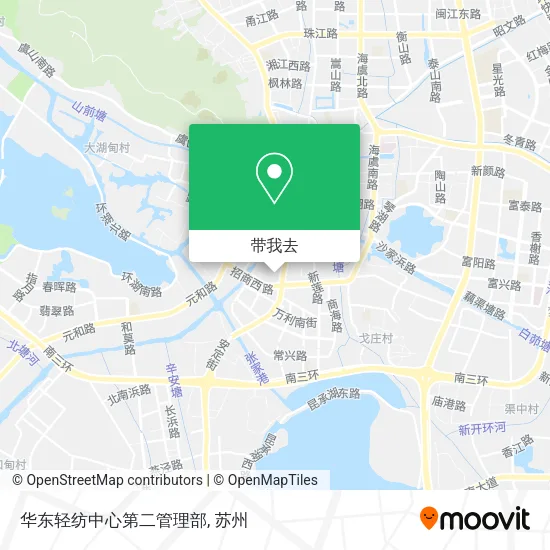 华东轻纺中心第二管理部地图