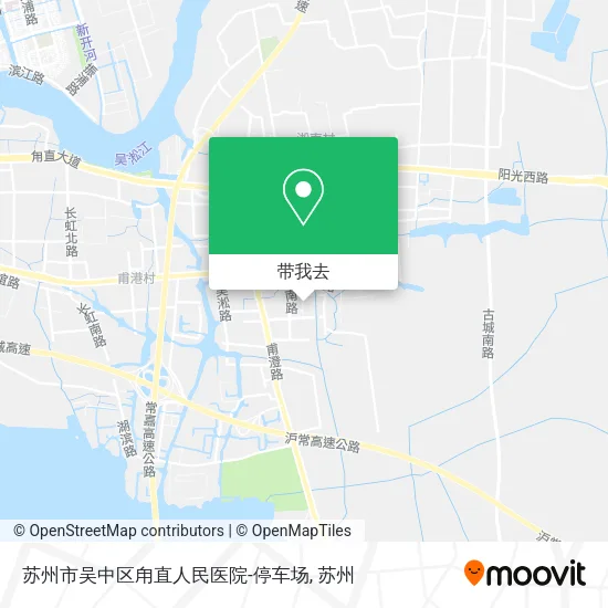 苏州市吴中区甪直人民医院-停车场地图