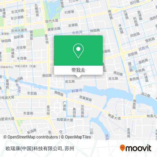 欧瑞康(中国)科技有限公司地图