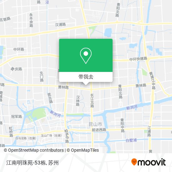 江南明珠苑-53栋地图