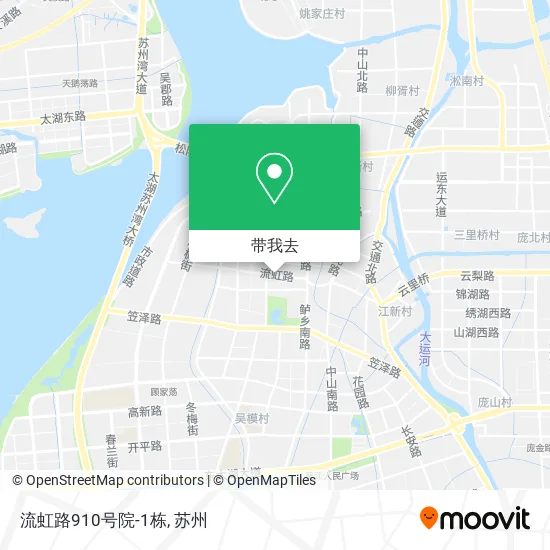 流虹路910号院-1栋地图