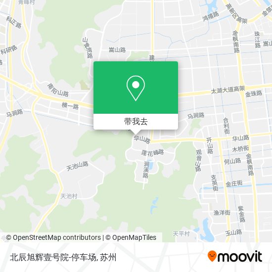 北辰旭辉壹号院-停车场地图