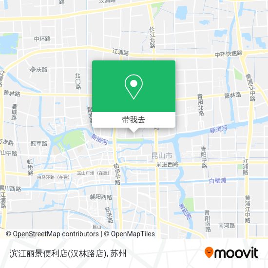 滨江丽景便利店(汉林路店)地图