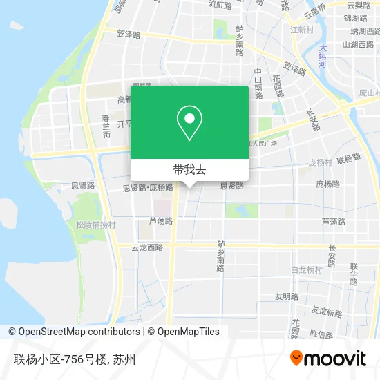 联杨小区-756号楼地图