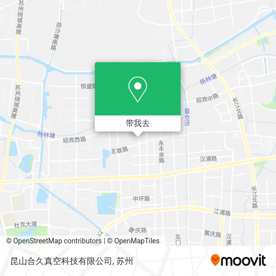昆山合久真空科技有限公司地图