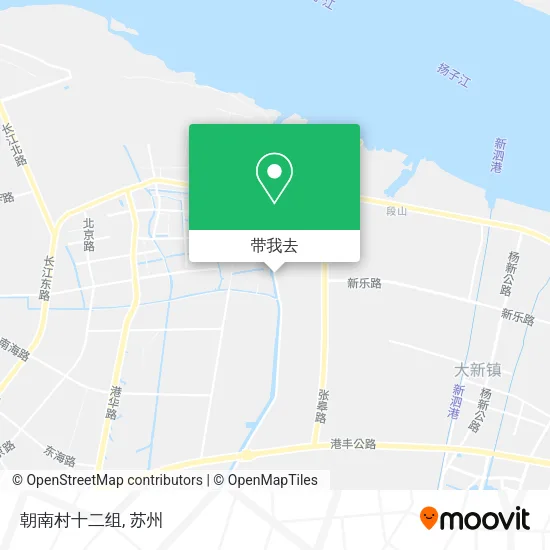 朝南村十二组地图