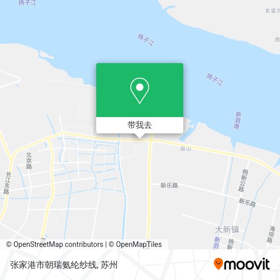 张家港市朝瑞氨纶纱线地图