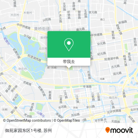 御苑家园东区1号楼地图