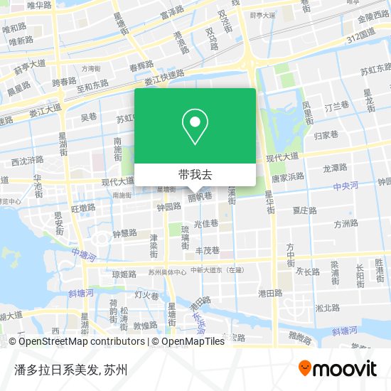 潘多拉日系美发地图