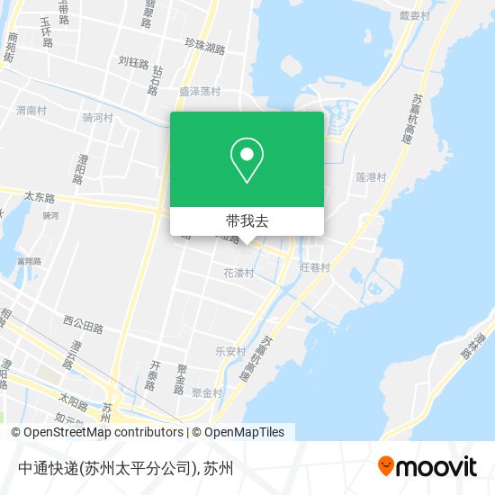 中通快递(苏州太平分公司)地图