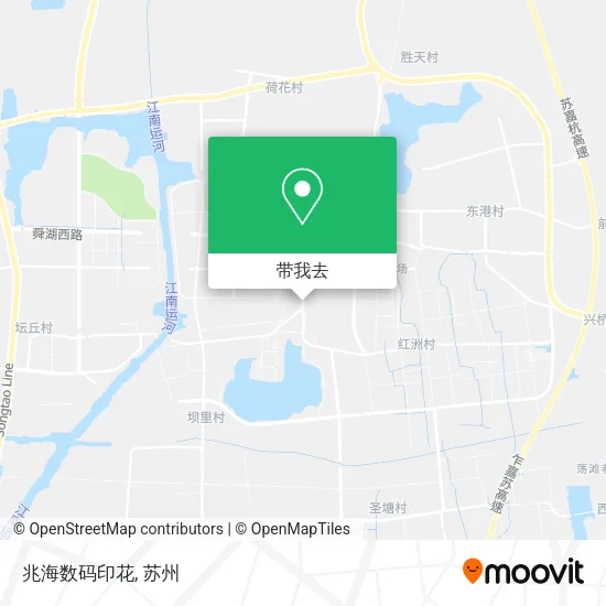 兆海数码印花地图