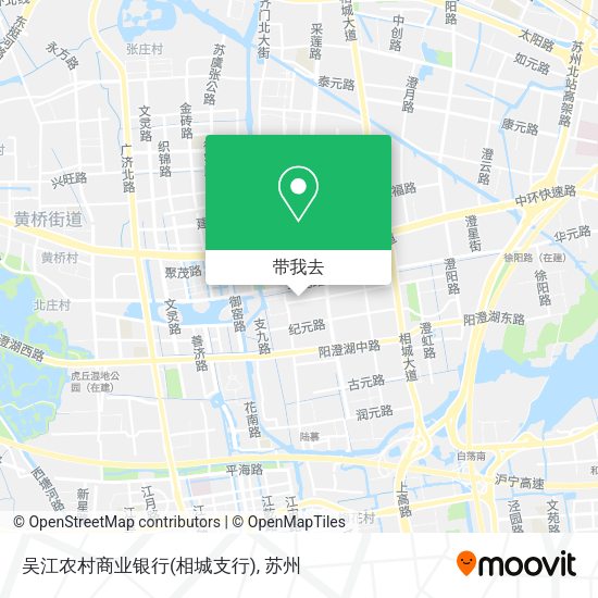 吴江农村商业银行(相城支行)地图