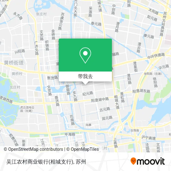 吴江农村商业银行(相城支行)地图
