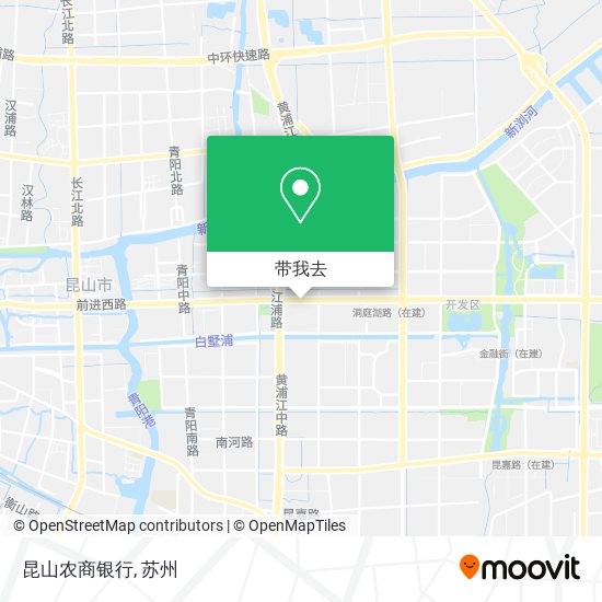 昆山农商银行地图