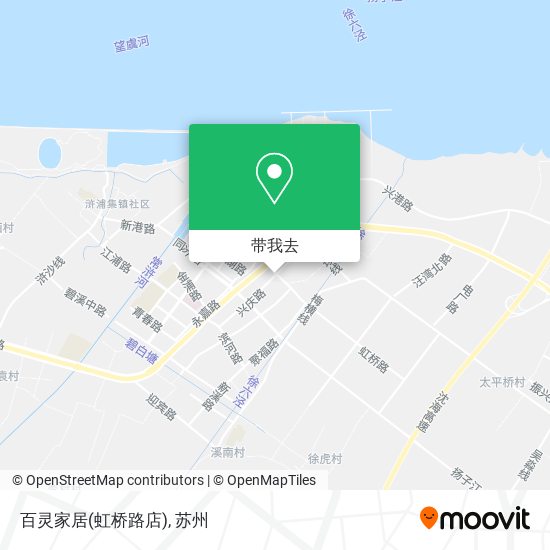 百灵家居(虹桥路店)地图