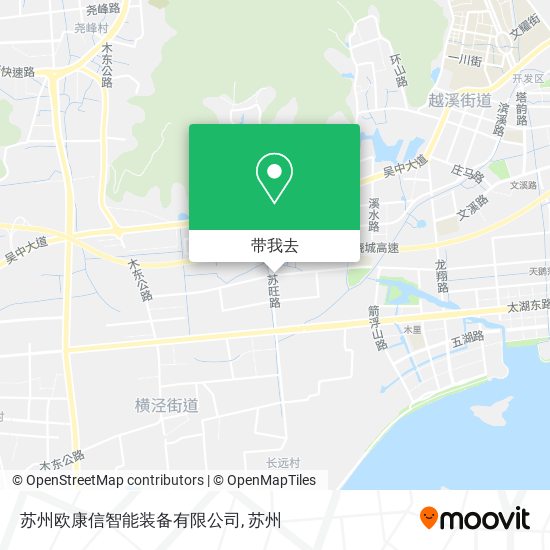 苏州欧康信智能装备有限公司地图