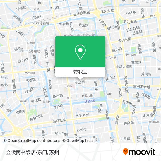 金陵南林饭店-东门地图