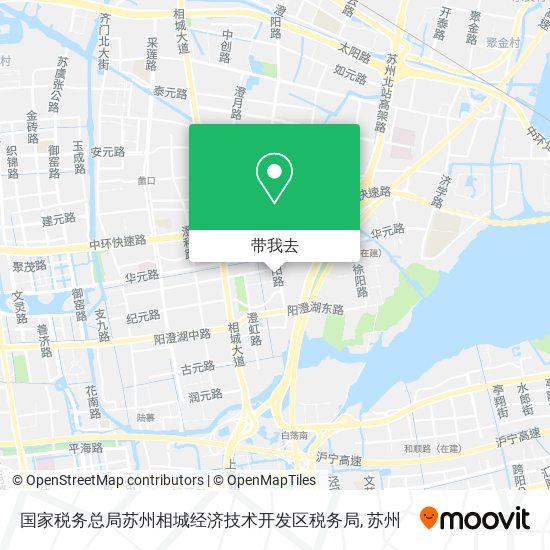 国家税务总局苏州相城经济技术开发区税务局地图