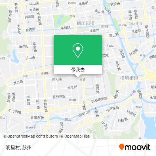 明星村地图
