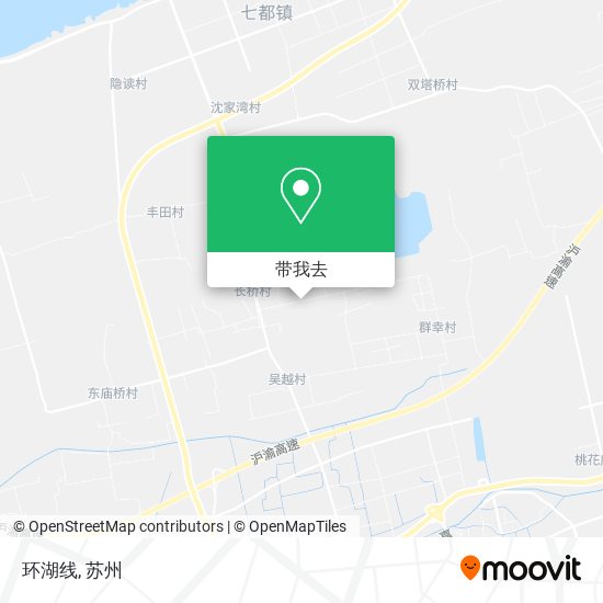 环湖线地图