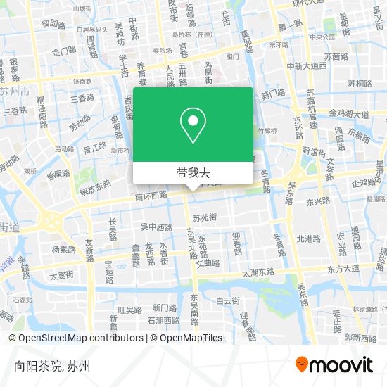 向阳茶院地图