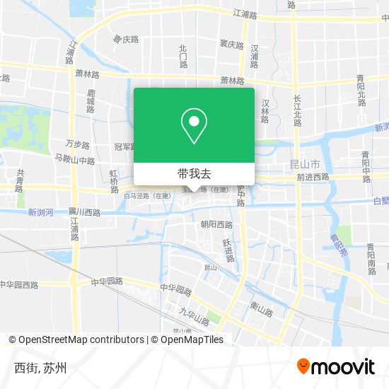 西街地图