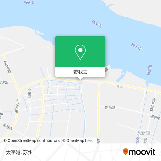 太字港地图