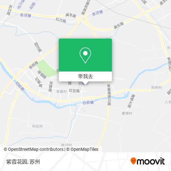 紫霞花园地图