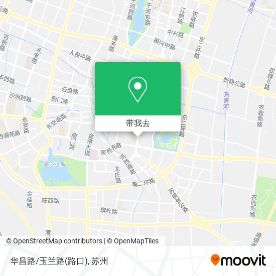 华昌路/玉兰路(路口)地图