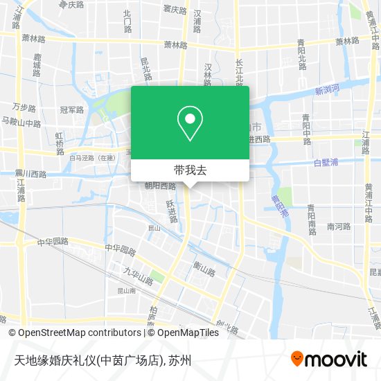 天地缘婚庆礼仪(中茵广场店)地图