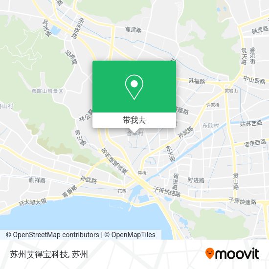 苏州艾得宝科技地图