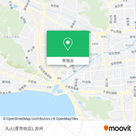 凡人(胥市街店)地图