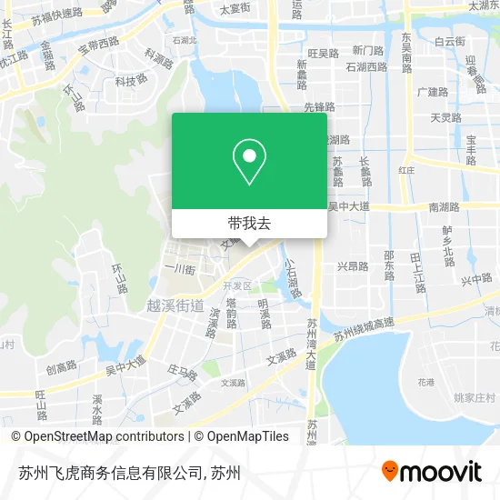 苏州飞虎商务信息有限公司地图