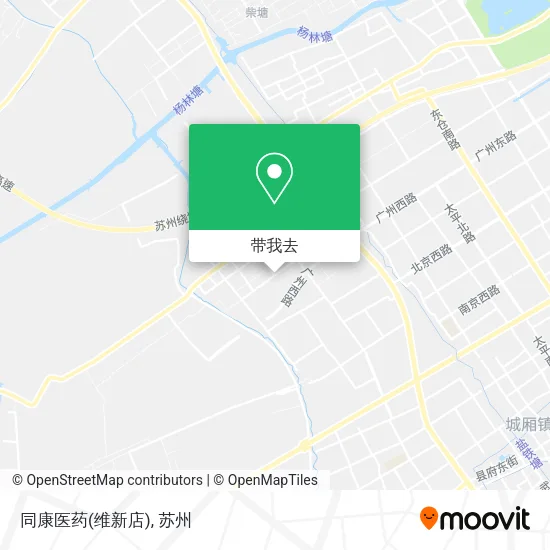 同康医药(维新店)地图